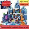 My Mini World Magnetic Building Blocks: Castle Cube DIY Tiles for Kids
