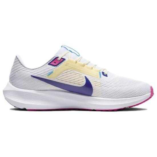 Nike Air Zoom Pegasus 40 White Deep Royal Blue - DV3853-105