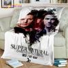 Supernatural Series Blanket,Flannel Throw Blanket for Home Bedroom Bed Sofa Living Room Picnic Office Hiking Leisure Nap Gift