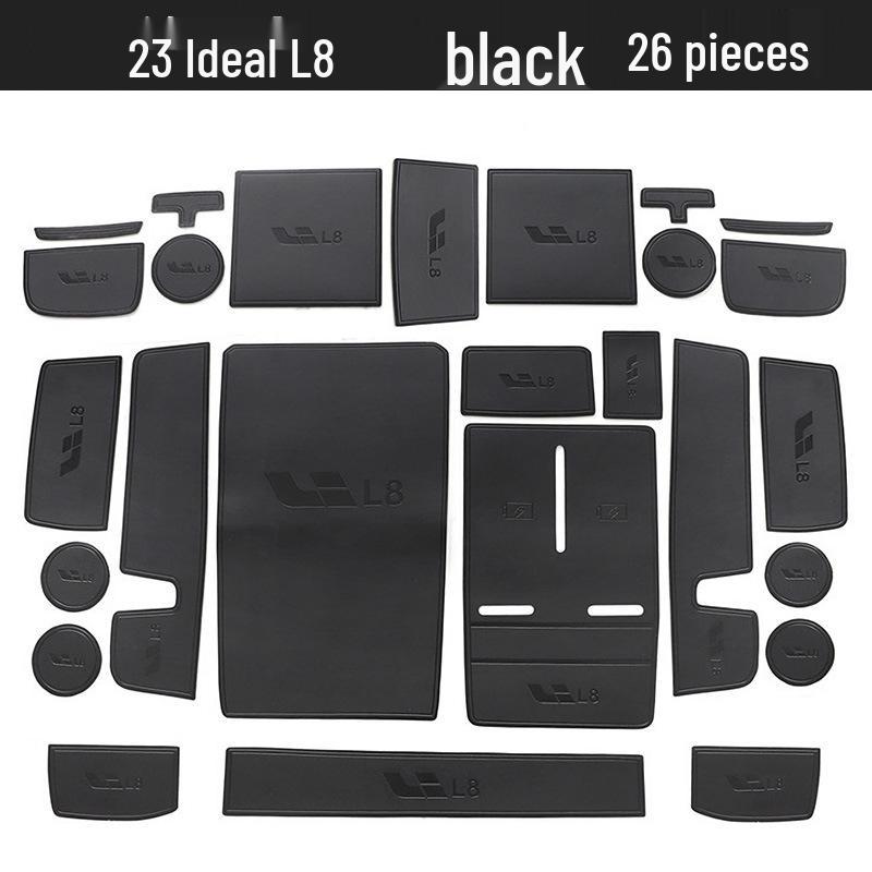 Ideal 9/8 Door Slot and Cup Holder Pad - Custom Car Interior Accessory