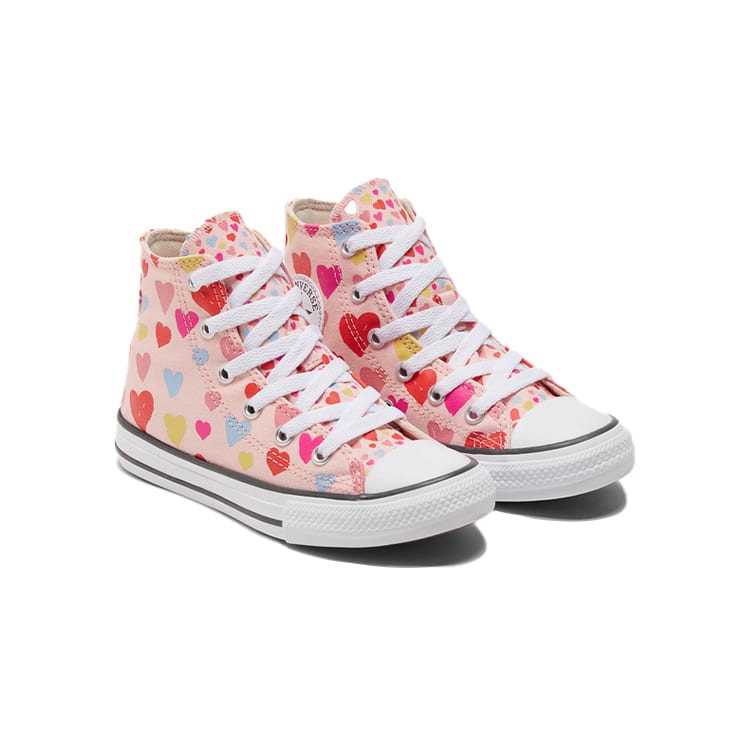 Converse Chuck Taylor All Star High GS 'Hearts' 671608C