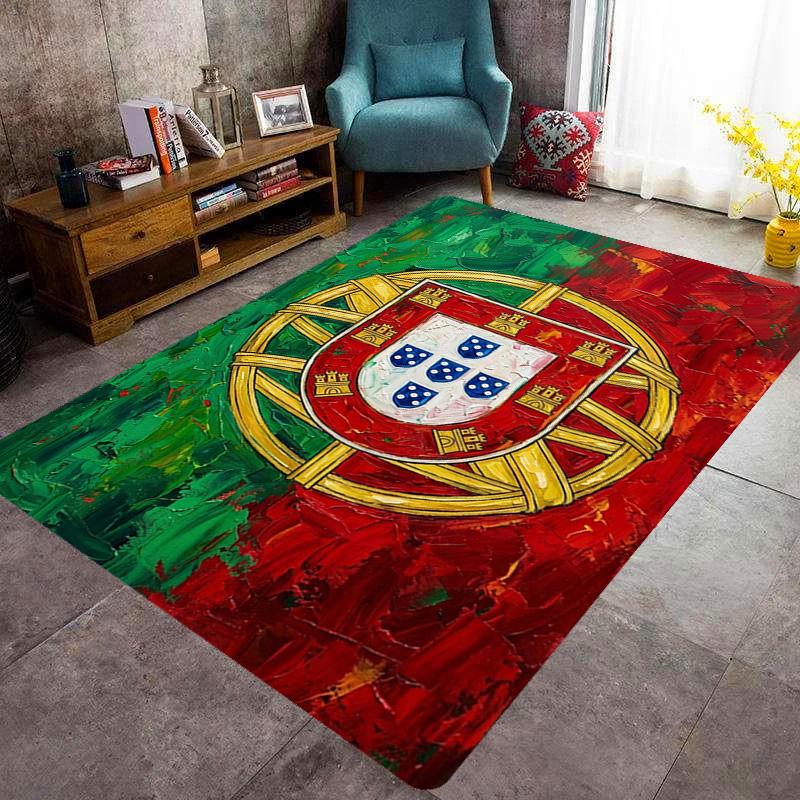 Portuguese Heritage Emblem carpet Suitable for all seasons Home Decor Christmas gifts Room Art