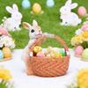 Easter Creative Basket Resin Decorative Ornament