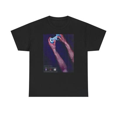 Playstation 2 Ad Campaign TTshirt Retro Gaming Y2k Tee