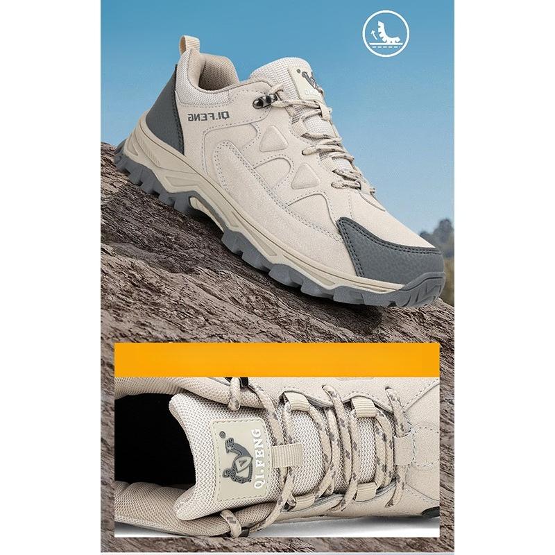 PLUS SIZE Men Women Adventure Sneakers Durable Grip Non-Slip Shoes Lace-Up Comfort Ideal for Outdoor Hiking Boots Men Footwear37-49