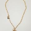 August Harmony True Love Twoway Necklace (Gold)