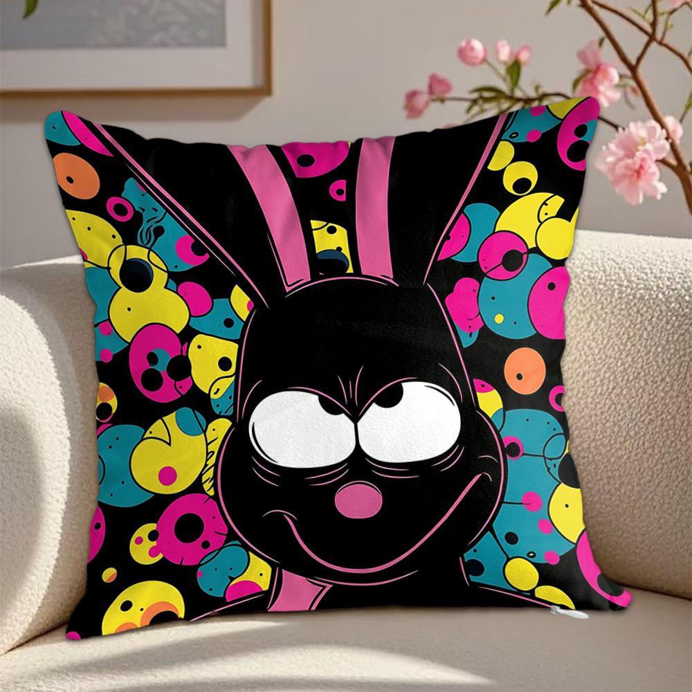 Kawaii Cartoon animal graffiti Pillows Decorative Cushion Covers x Cushions Cover Home Decor Items Decorations Bedroom
