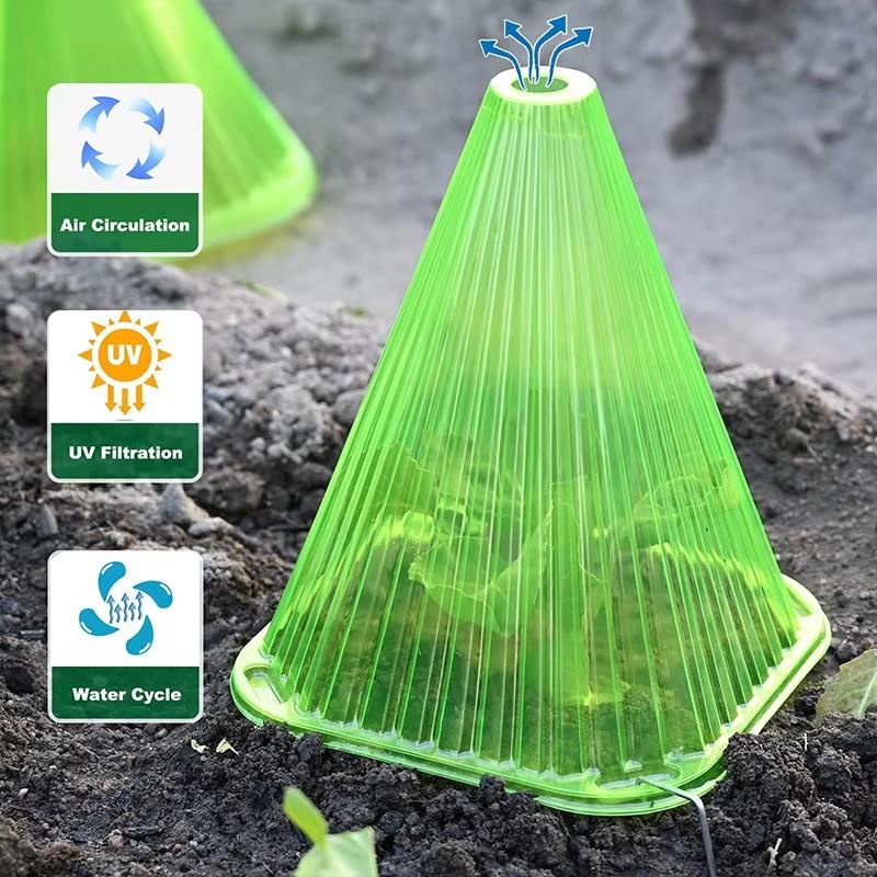Plant Protective Cover Vegetable Garden Supplies Accessories Snail Collar Seedling Caps Agricultural Mini Greenhouse Tools