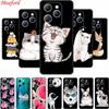 For Tecno Pova 6 Neo Case Pova6 Neo Black Silicone Soft Phone Cases For Tecno Pova 6 Neo Back Cover Case 6Neo 6.78" Cute Cartoon