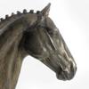 Hanoverian Horse - a Large Statuette with a Horse, a Bust On a Stone Base, a Prestigious Award In the Art-Dog Brand Competition.