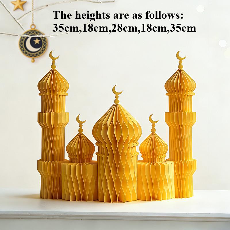 Ramadan Palace Figurine Ornament Ramadan Decorations  Zainah Ramadan Party Favors Eid Mubarak Home Decor