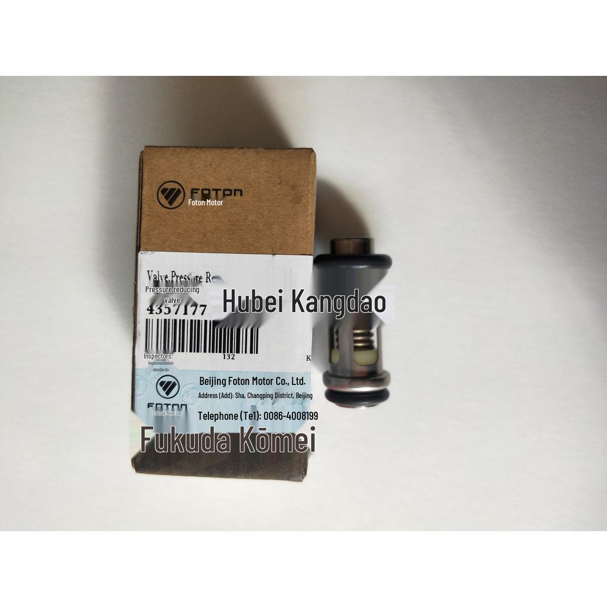 

Foton Cummins ISG Marine Engine Oil Pressure Relief Valve 4357177F Kangtu