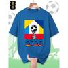 FIFA World Cup Men's Printed Short-sleeved T-shirt, a Fashionable and Trendy Summer Top, Comfortable and Well-fitting