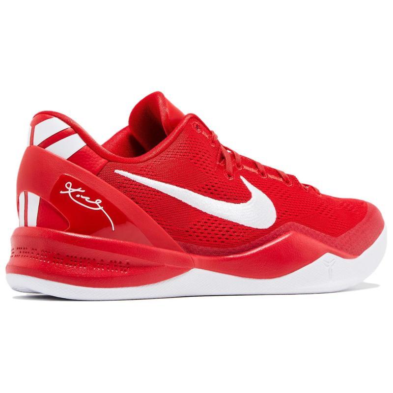 Nike Kobe 8 Abrasion Resistant Low top Basketball Shoes Unisex Red Nike HM6469-600
