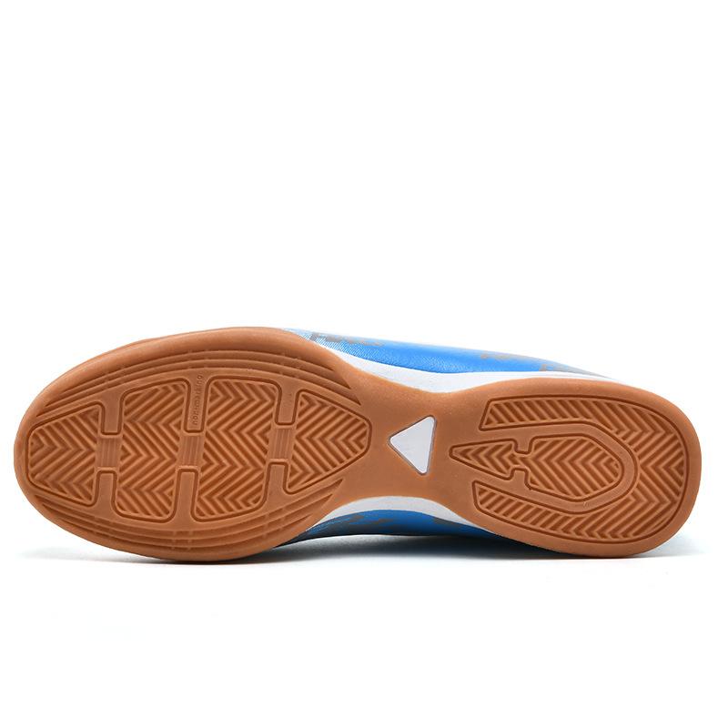 Ic Fußballschuhe Indoor Futsal Rindersehnen-Sohle Zementboden Holzboden Jungen und Mädchen Schüler Trainingsschuhe