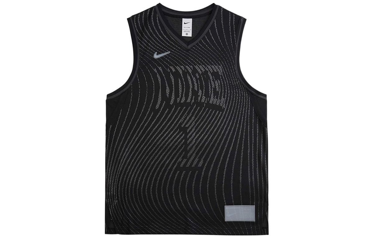 Мужская баскетбольная майка Nike Черная DH7135-060 XL