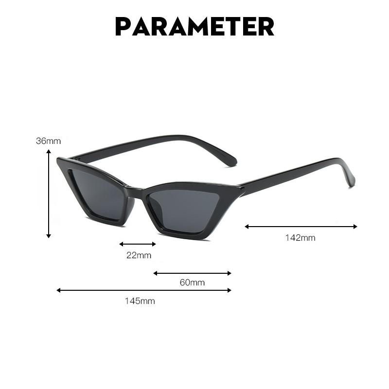 Vintage New Small Sunglasses Women Cateye Retro Glasses For Women Luxury Sunglasses Quality Metal Hinge Feminino