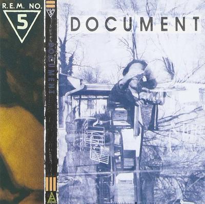 LP-Schallplatte REM.  Dokument IRS42059 I.R.S. RECORDS Non-Japan Rock