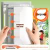 Transparent PVC Book Protector Sleeve for Primary School Students (16k)