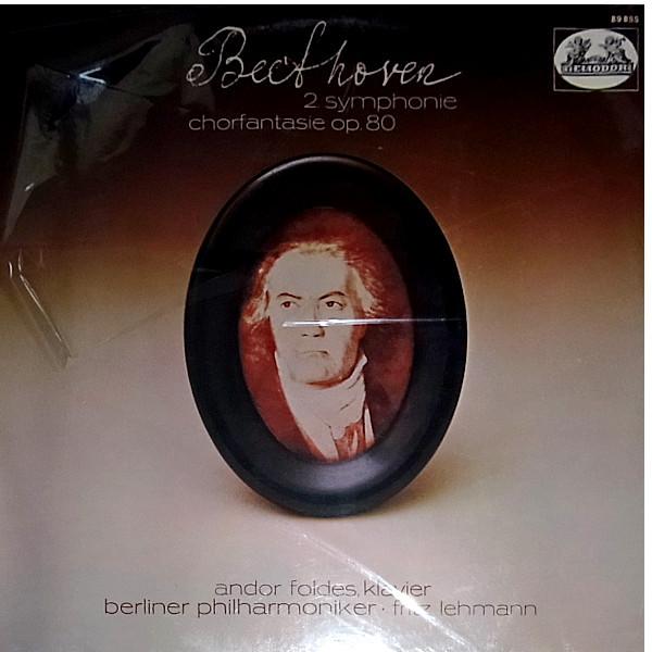 

LP Record LUDWIG VAN BEETHOVEN BERLINER PHI 2. Symphonie Chorfantasie Op.80 89855 Heliodor Germany Classical Used