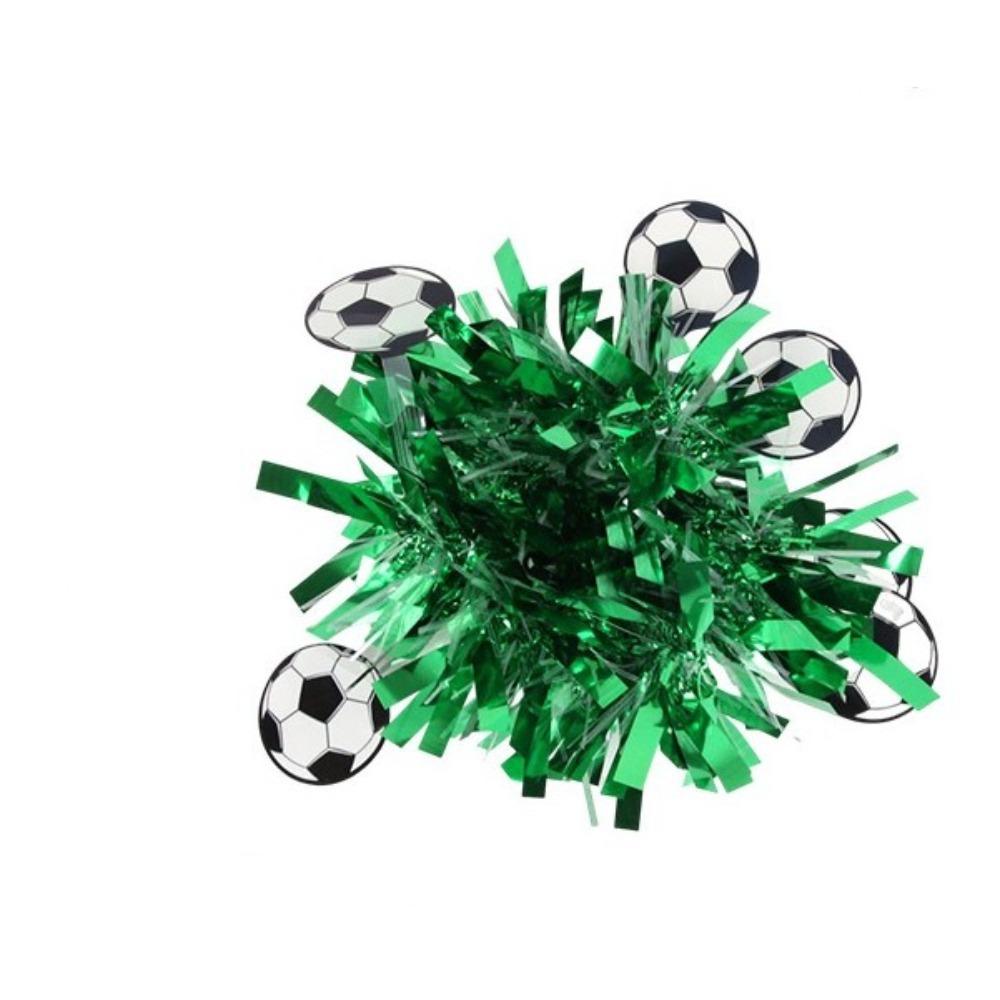 

2PCS Iron Wire Soccer Cheering Wrist Flower Reusable Soccer-Themed Party Garland Fan Gathering зелёный