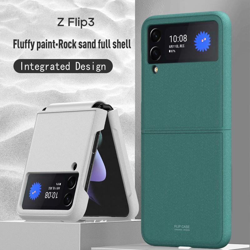 Anti -Scratch Fashion Phone Case For Samsung Galaxy Z Flip 3 5g Flip3 Drop Protection Cover Fudnas For Samsung Z Flip 3 Cases