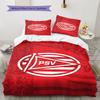 PSV logo Pattern Bedding Home Decoration Birthday Gift ( 1 duvet cover + 2 pillowcase, without core),fan merchandise.