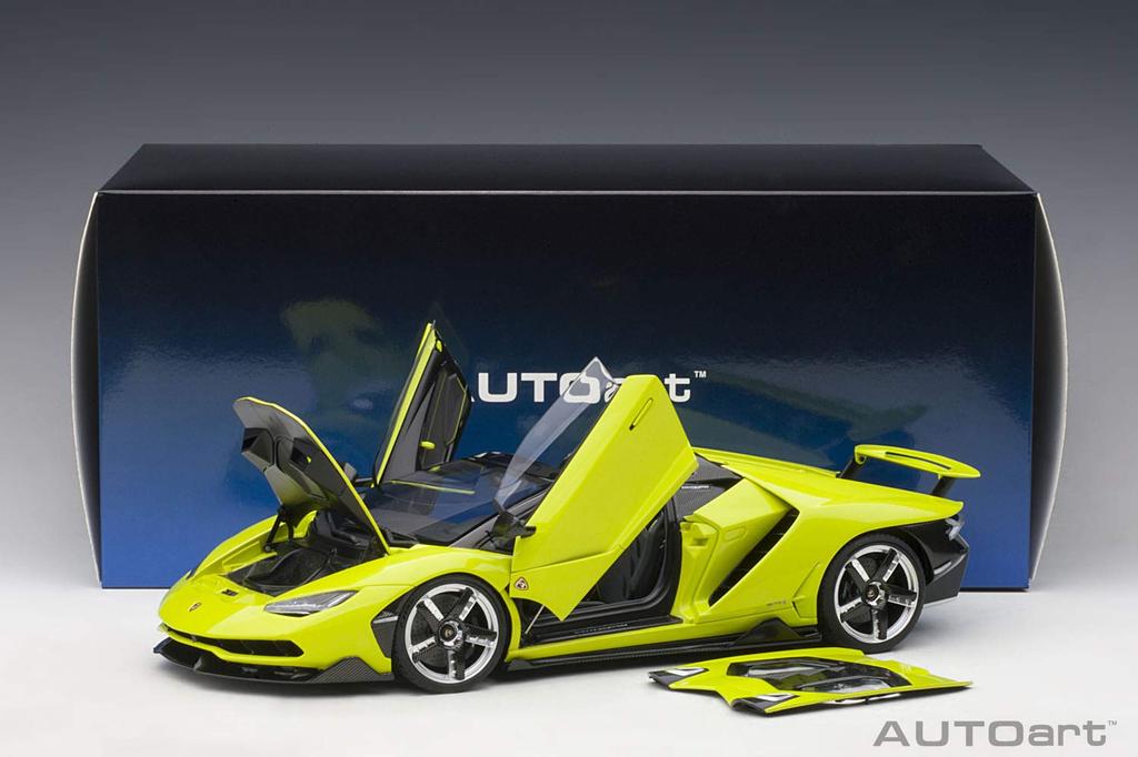 AUTOart Lamborghini Centenario Roadster světle zelený hotový produkt 1/18