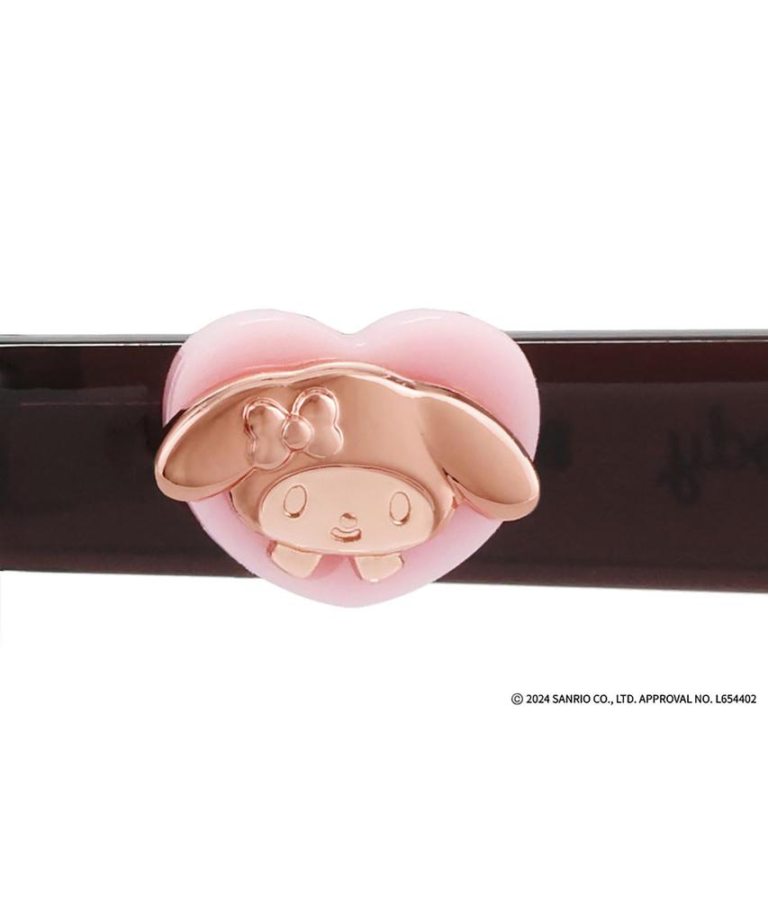 sunglasses UV UV protection rate of or for cute and Sanrio characters Brown [Zoff] Boston-style protection, 99.9% more, unisex, stylish,