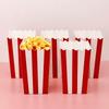 20/50pcs Popcorn Box Buckets Fries Cup Movie Night Kids Birthday Party Favors Snack Container Bag Wedding Christmas Supplies Party Decoration Props