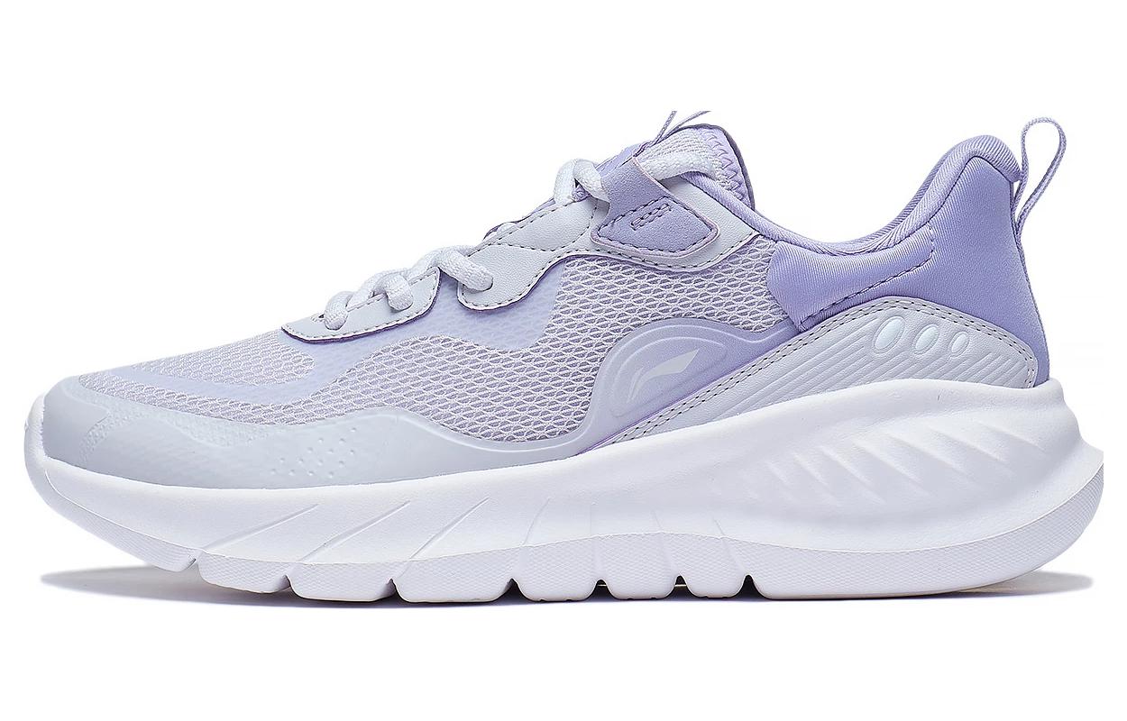 Li Ning Easy Fit Fle Амортизация Нескользящие Износостойкие Дышащие Низкие Повседневные Беговые Кроссовки Женские ARST074-2 36