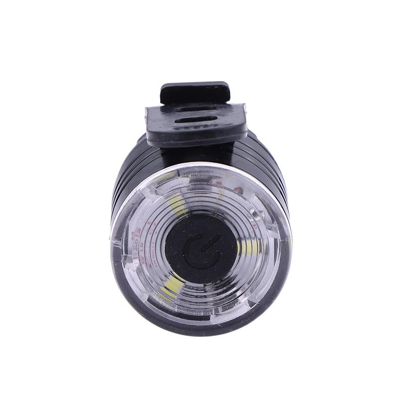 Led Bike Tail Light Night Riding Brake Sensing Road Bike Rear Light Helmet Light Waterproof Charging Flashlight Taillight