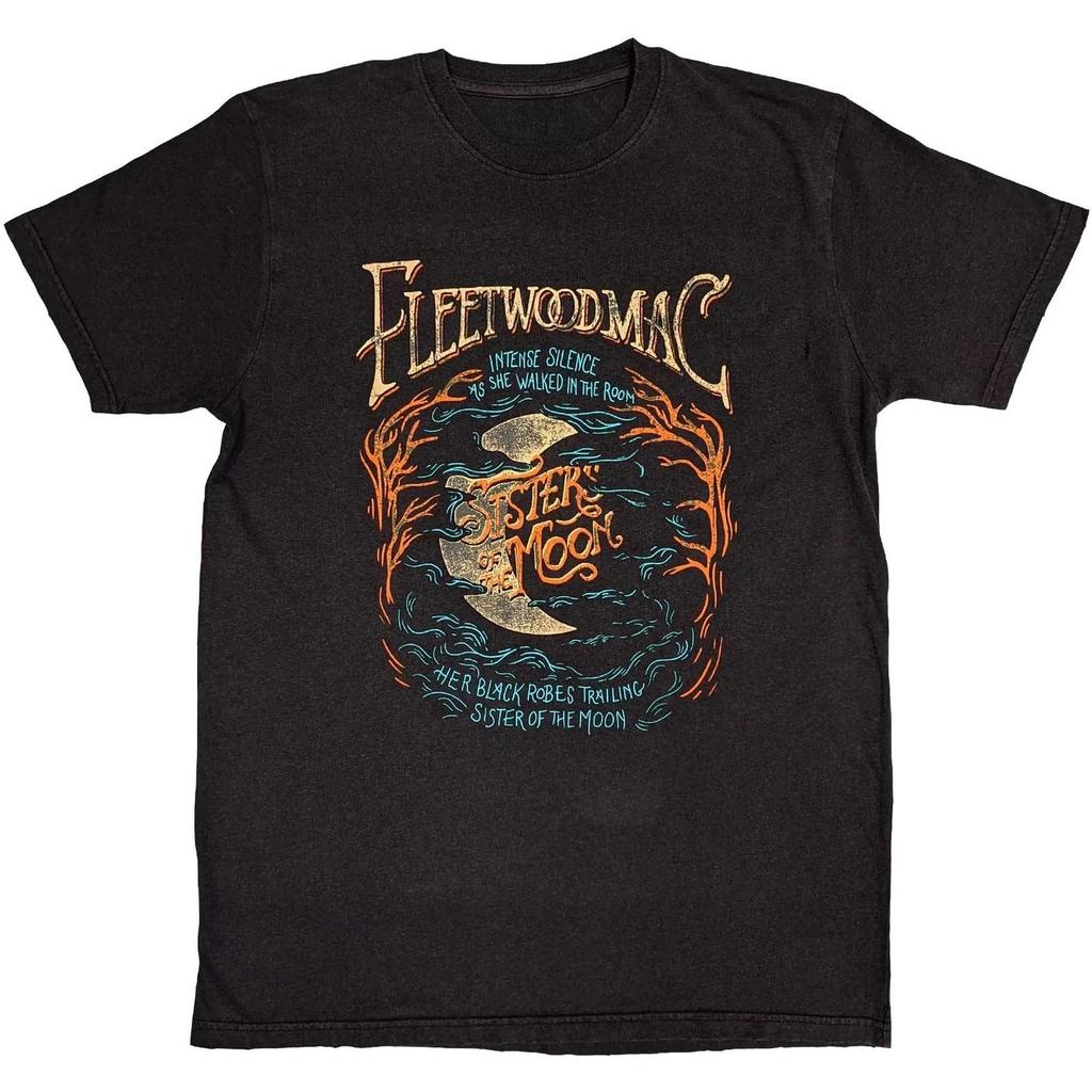 Rock Band Fleetwood Mac Cotton Album Cover Graphic Tshirt Men Women Shirts 2026 New Summer Spring Hiphop Y2k Fashion Shirt