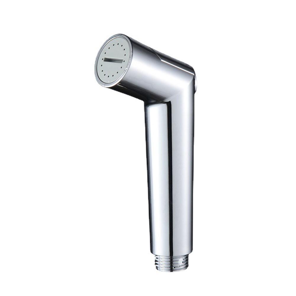 Hand Held Bidet For Bathroom Self Cleaning Press-free Silver