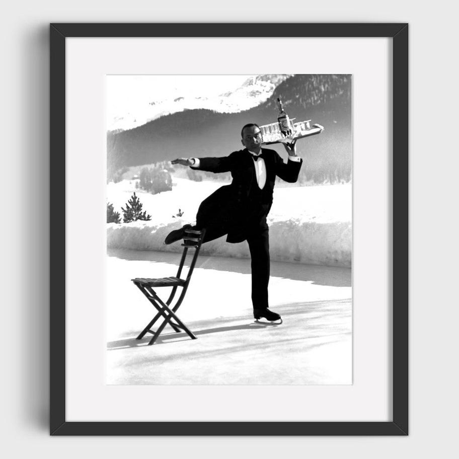 Vintage Ski Photo Print Road Gap Skier Jumps Girls Car Canvas Painting Winter Sports Skiing Art Poster Ski Home Lodge Wall Decor