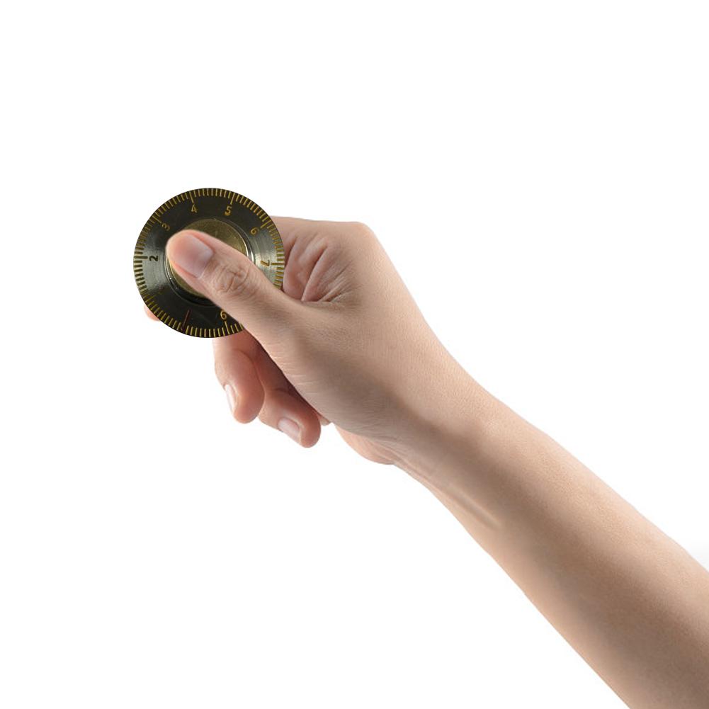 Nuovi Giocattoli Antistress Fidget Spinner da Scrivania Spinner a Scala per Adulti Giocattolo con Quadrante a Mano Antistress Sollievo dallo Stress T7D3