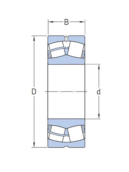 Spherical Roller Bearing 22212.Ca..W33.C3 Xlz