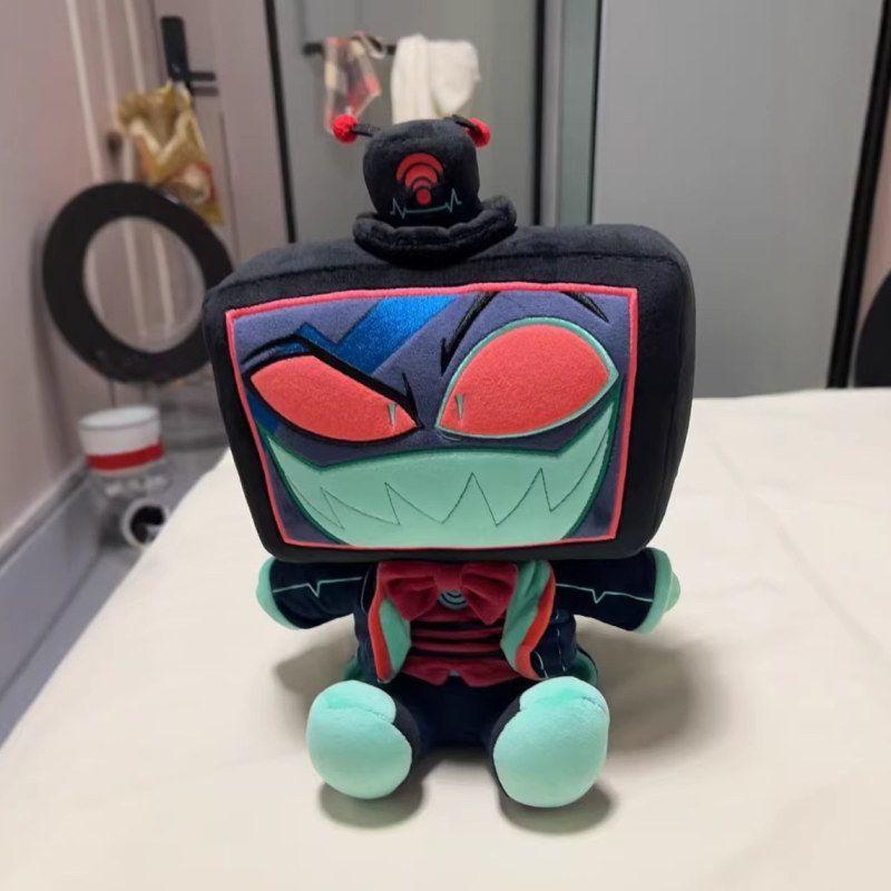 26 New Hazbin Hotel Husk Plush Toy Soft Stuffed Animal Doll Cute Cartoon Figure Pillow Collectible Gift For Anime Fans
