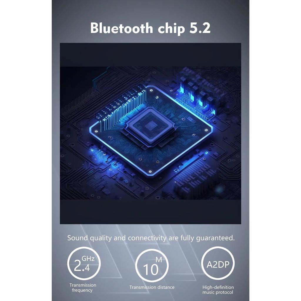 Lavalier Business Bluetooth 5.2 Headphone Call/Music 20H Noice Cancelling Wireless Earphone Vibrate Remind Headset Sport Earbuds