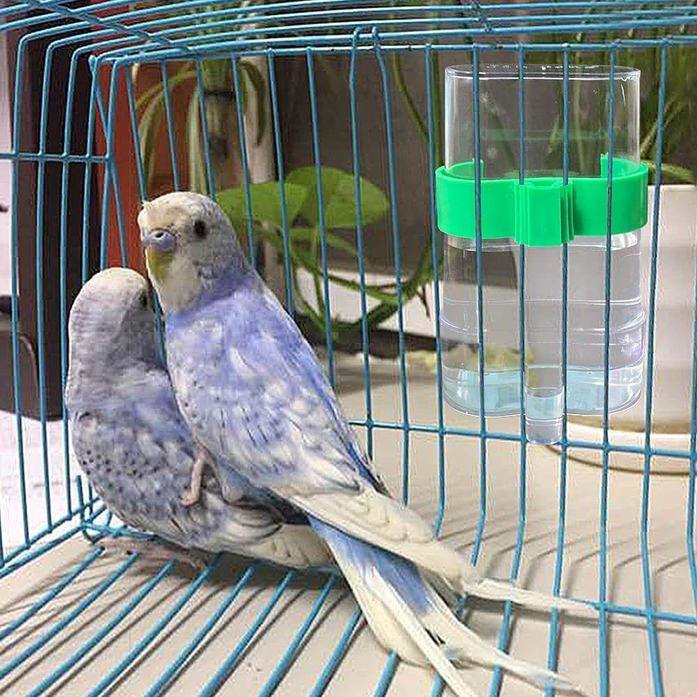 Plastic Bird Automatic Drinker Automati Parrots Feeder Waterer Bird Water Dispenser Parrots