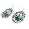 Les Trésors De Lily [J1241] - Blue 'Eiffel Tower' Designer Earrings