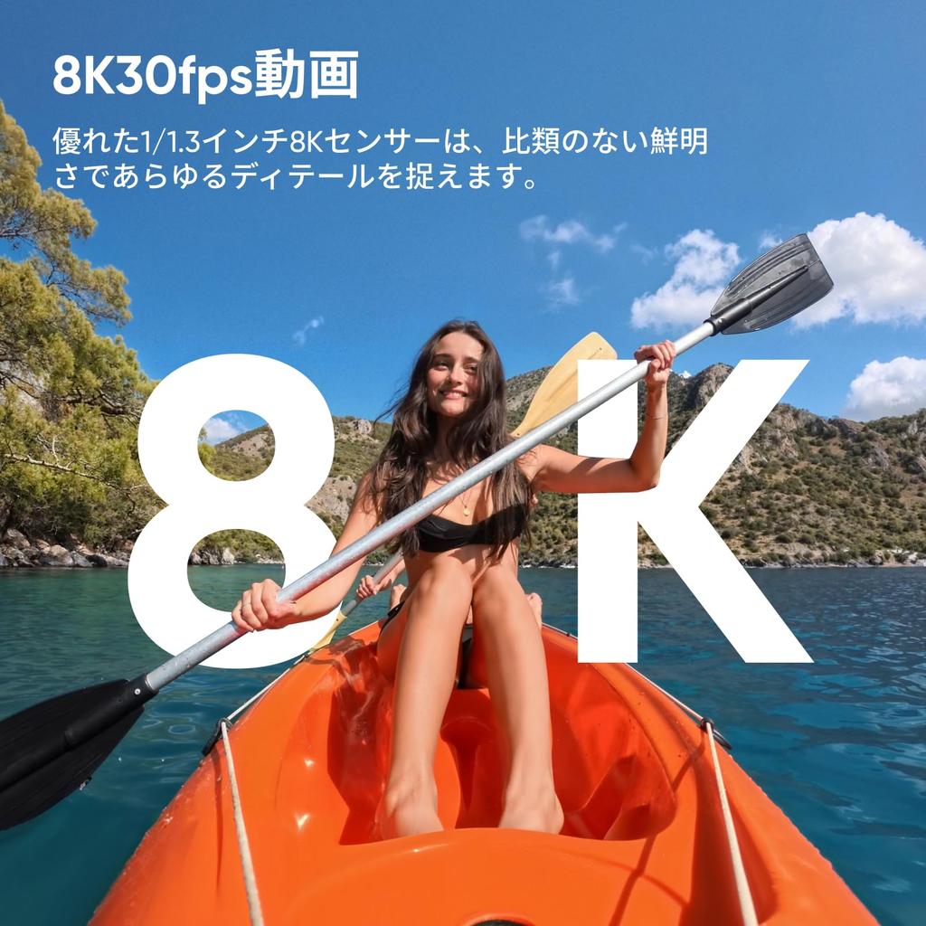 Insta360 Ace Pro 2 Waterproof 8K Action Camera with Dual AI and AI Editing for and Starter Kit - Co-Developed Leica. 1/1.3" Sensor, Chip, Low-Light