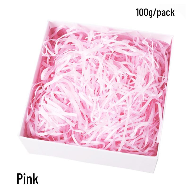 100g Raffia Crinkle Shredded Paper Filler for Gift & Candy Boxes