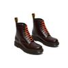 Dr. Martens 1460 Ben Smooth Color-Blocked Lace-Up 8-Hole Boots Unisex boots Brown Red 26917601
