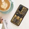 Egypt Pharaoh mural Phone Case For Xiaomi Redmi Note 12 Plus 12S 11 11T Pro 5G 11E 11S 4G 10 10S 9 9S 9T 8 8T 7 6 5 Cover Shell