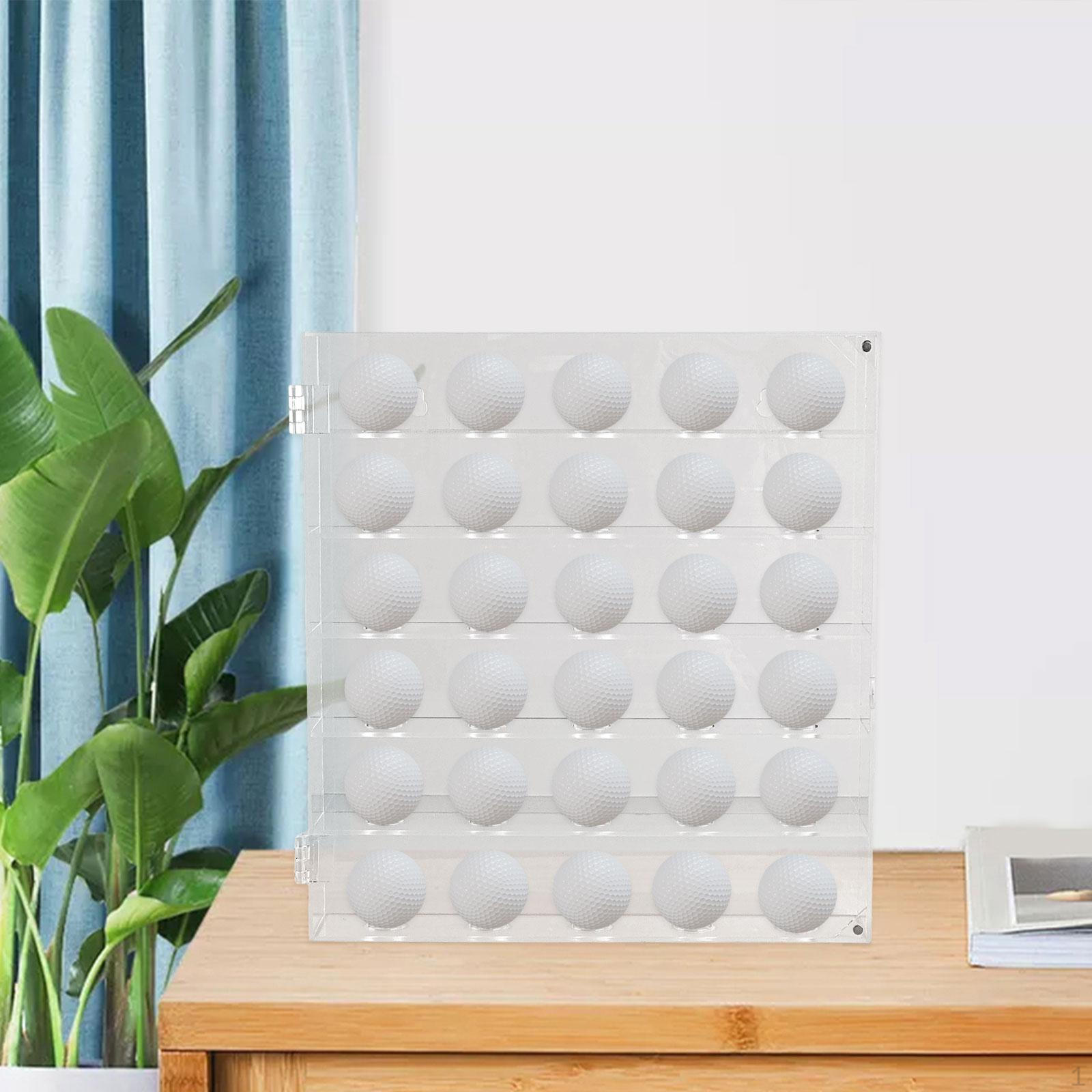 

Acrylic Cabinet for Golf Ball Display, 6 Tier Rack 30 Balls L