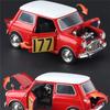 1:32 Morris Mini Cooper S Alloy Classic Sports Car Model Diecast Metal Track Racing Car Vehicles Model Sound Light Kids Toy Gift