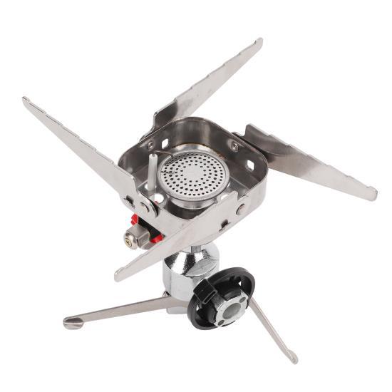 Folding Pocket Stove Camping Emergency Gas Stove Ultralight for Outdoor Picnic Hiking Activities