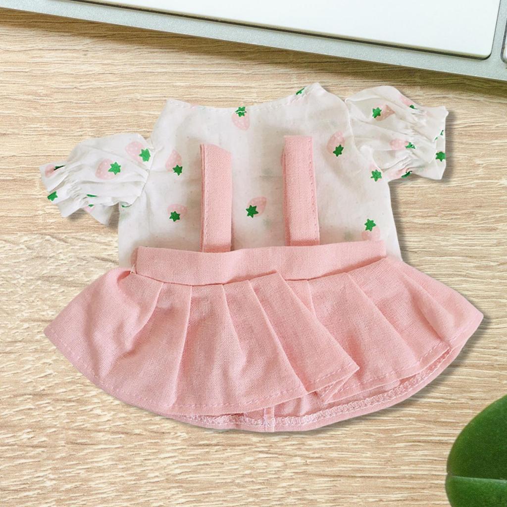 20cm Plush Doll Clothes Clothing Photo Props Dress up Comfortable Costumes Stuffed