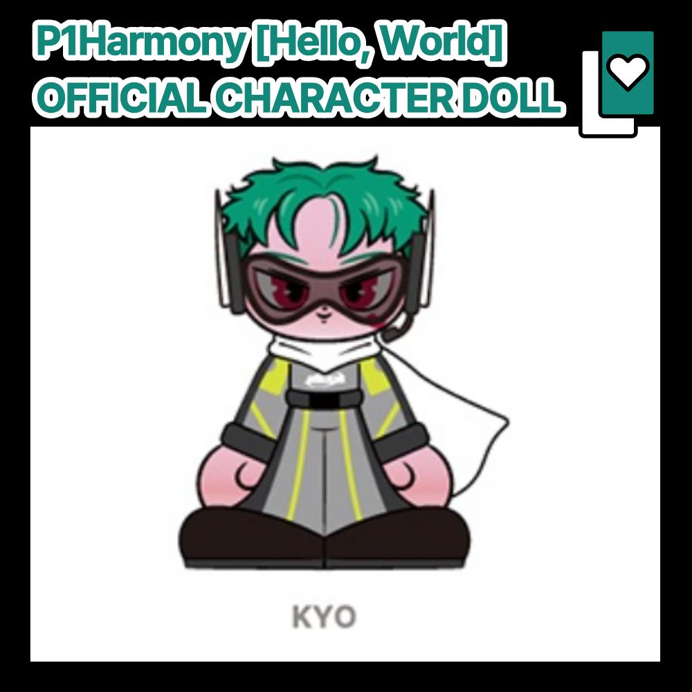 [Предзаказ] Официальная плюшевая кукла-персонаж P1Harmony Выбор участника KYO